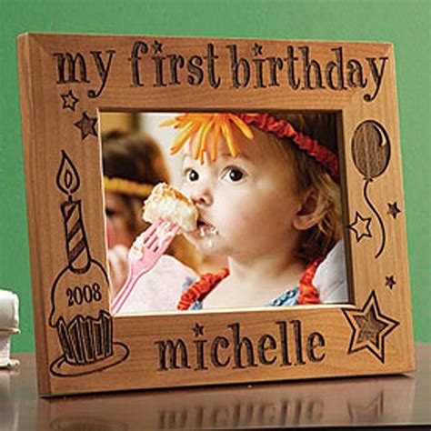 1st birthday ideas to spark little imaginations. My First Birthday Frames | Personalised 1st birthday gifts ...