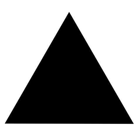 Filesymbol Black Equilateral Triangle Fillsvg Openstreetmap Wiki