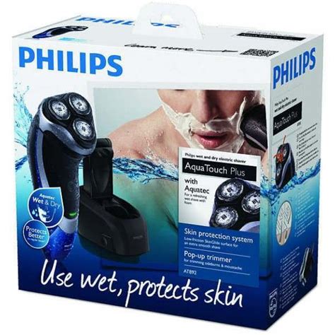 Philips At892 22 Aquatouch Wet And Dry With Jet Clean System Men S Electric Shaver