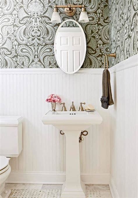 Decorating Ideas 10 Bathrooms With Beadboard Wainscoting Apartment