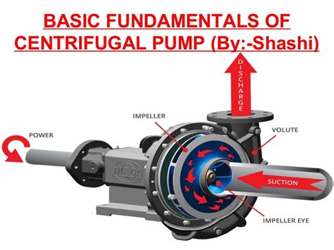Basics Fundamentals And Working Principle Of Centrifugal Pump
