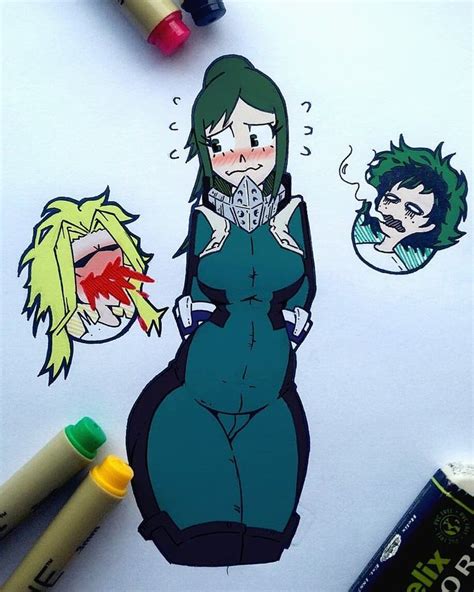 Super Mom C Bnha By Kennybest Anime Sketch Character Art Sexy Anime Art