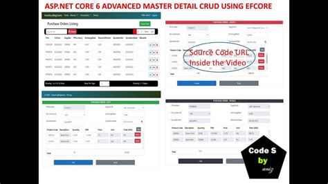 Full Source Code Of Advance Master Detail CRUD In MVC ASP NET CORE