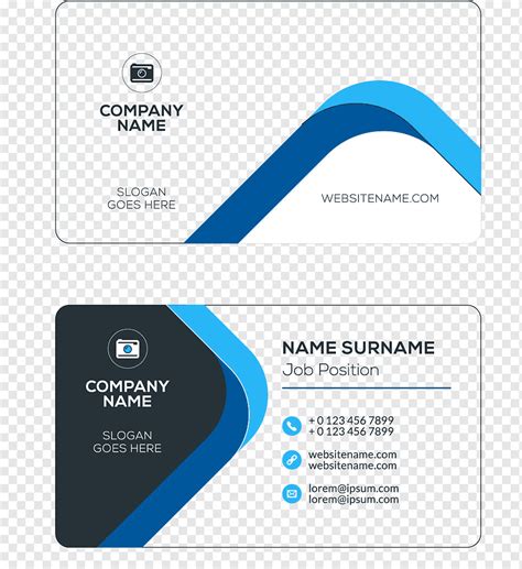 Business Card Visiting Card Logo Business Cards Two Company Id