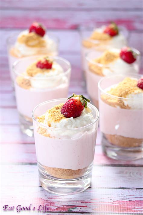 Garnish with cherry pie filling. No bake strawberry cheesecake