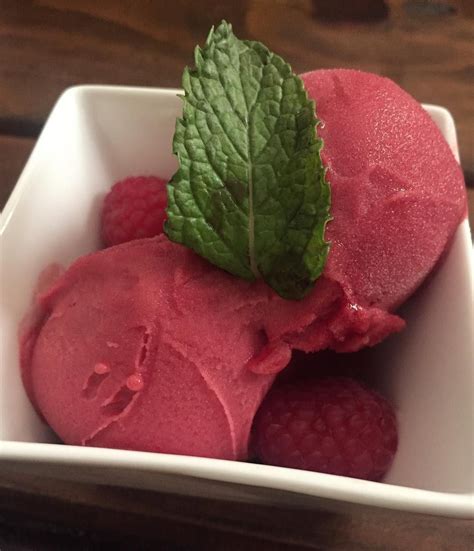 Sugar Free Raspberry Sorbet Who Doesnt Like A Refreshing Delicious