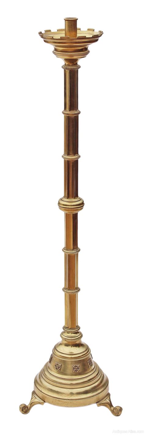 It also includes a slim white card mount and can be hung or stood, landscape or portrait. Antiques Atlas - Victorian 19C Floor Standing Brass ...