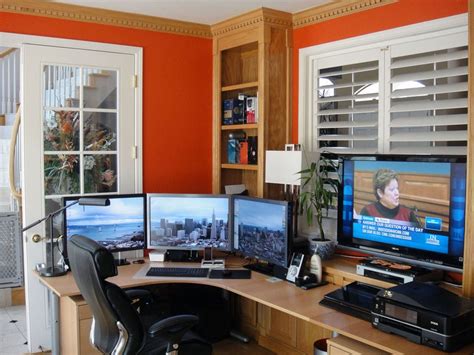 15 Envious Home Computer Setups Cool Stuff Home Office