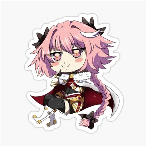 Astolfo FATE Apocrypha Sticker For Sale By Polhgkiios Redbubble
