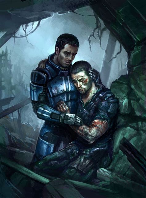 Shepard And Kaidan Together Till The End Mass Effect Universe Mass