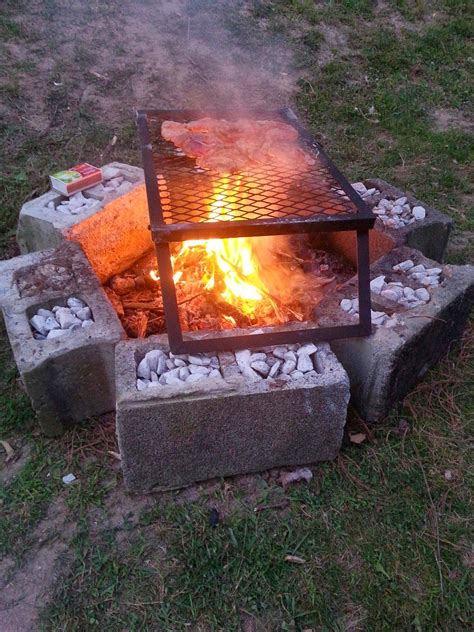 Well We Wanted A Easy Cheap Firepit So We Got Creative With What We Had Lol We Have Lots Of