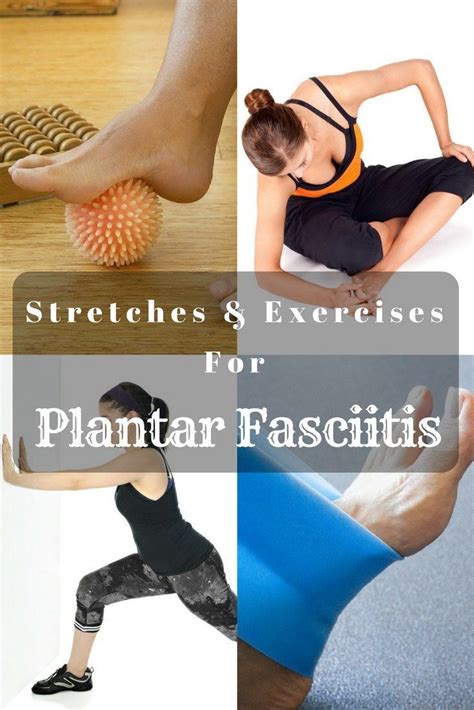 Stretches And Exercises For Plantar Fasciitis Plantar Fasciitis Exercises Exercise Plantar