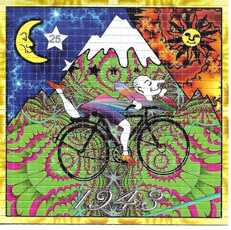 Hoffman LSD Acid Blotter Art | Etsy