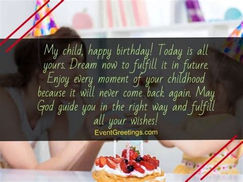 65 Cute Birthday Wishes For Kids With Lots Of Love