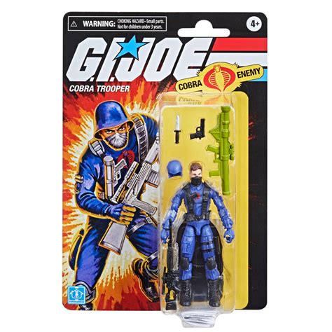 Gi Joe Retro Collection Cobra Trooper Hasbro Pulse