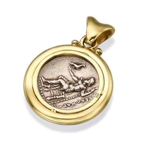 Authentic Alexander Coin Gold Pendant Baltinester Jewelry