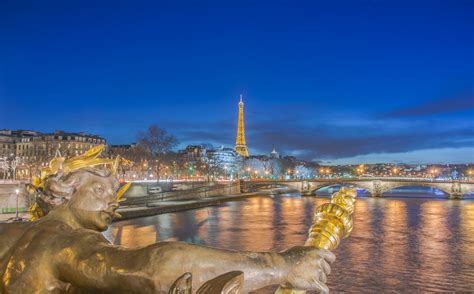 bridges, Sky, Sculptures, France, Rivers, Eiffel, Tower ...