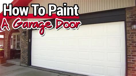 How To Paint A Garage Door Ace Hardware Garage Doors Wood Garage