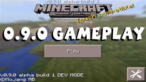 Minecraft Pocket Edition 90 Gameplay 1080p Developer Demo Youtube