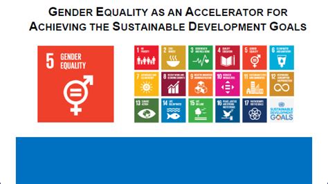 Gender Equality As An Accelerator For Achieving The Sdgs United