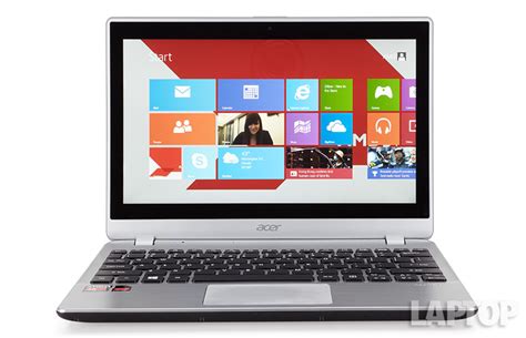 Acer Aspire V5 122p Review Touch Screen Under 500 Laptop Laptop Mag