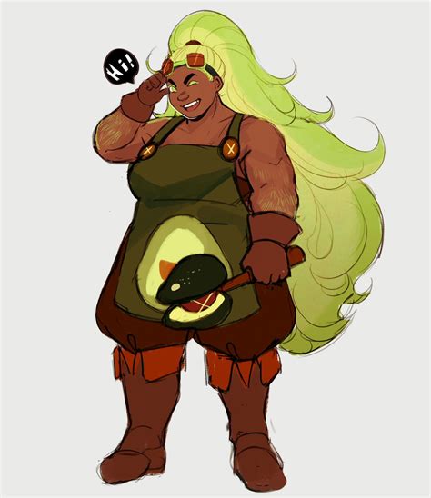 ☀️saturn 🪐 Commissions Closed On Twitter Avocado Doodle Cookierun