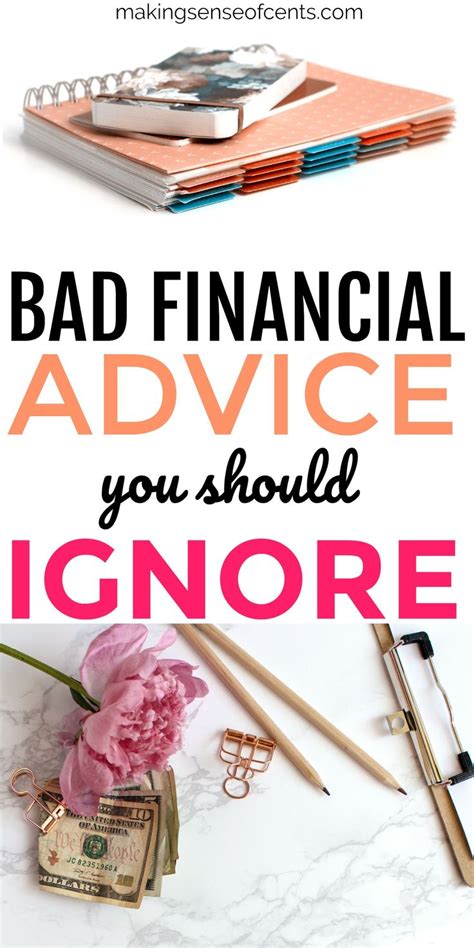 Bad Financial Advice Bad Advice Ive Actually Heard Financial