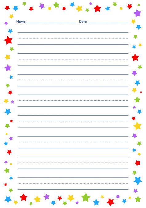 This not only improves your handwriting style but also makes it versatile to write in different types of writing papers without having to worry. 6 Best Images of Handwriting Practice Paper Printable ...