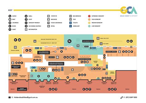 Map Of Gold Coast Airport Map Of Campus