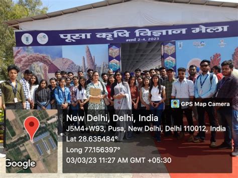 Exposure Visit Of Students To Pusa Krishi Vigyan Mela At Iari New Delhi
