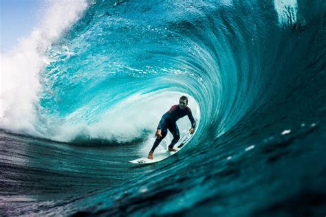 Surfers Inside Barrel Waves Waves Surfer Surfing