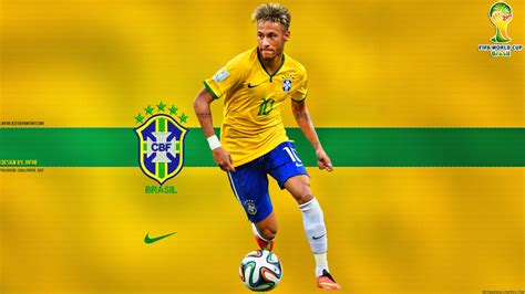 Neymar Brazil 2014 World Cup Wallpaper By Jafar Neymar Wallpapers