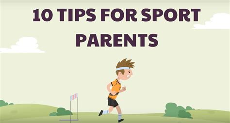 10 Top Tips For Sport Parents Believeperform The Uks Leading