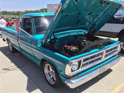 1971 F100 46 Crown Vic Swap Lowered For Sale Ford F 100 1971 For