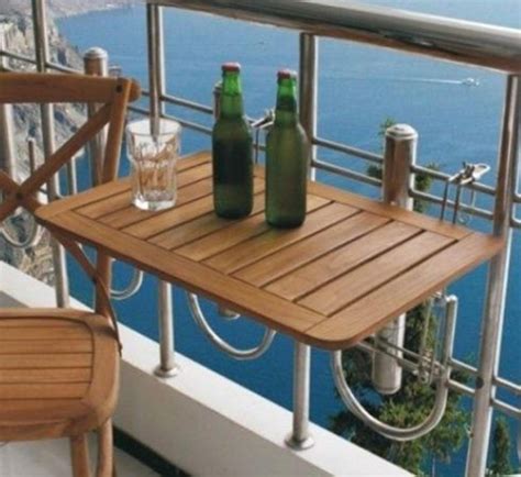 Folding Balcony Table Wooden Folding Table High Quality Etsy