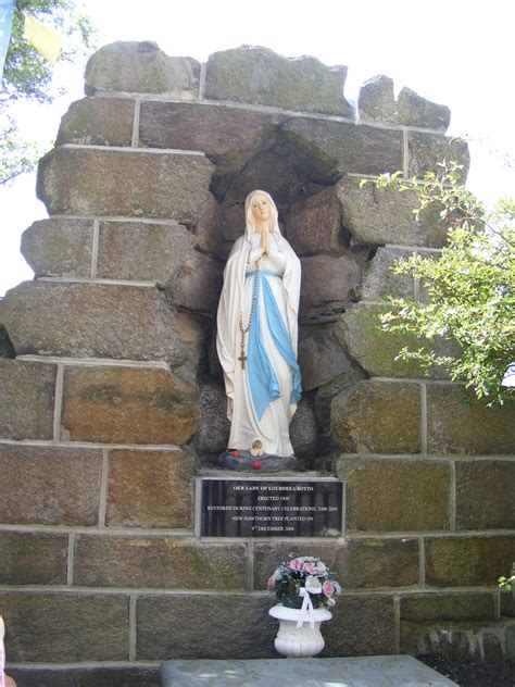 Statue Of The Most Blessed Virgin Mary At The Grotto At St Flickr