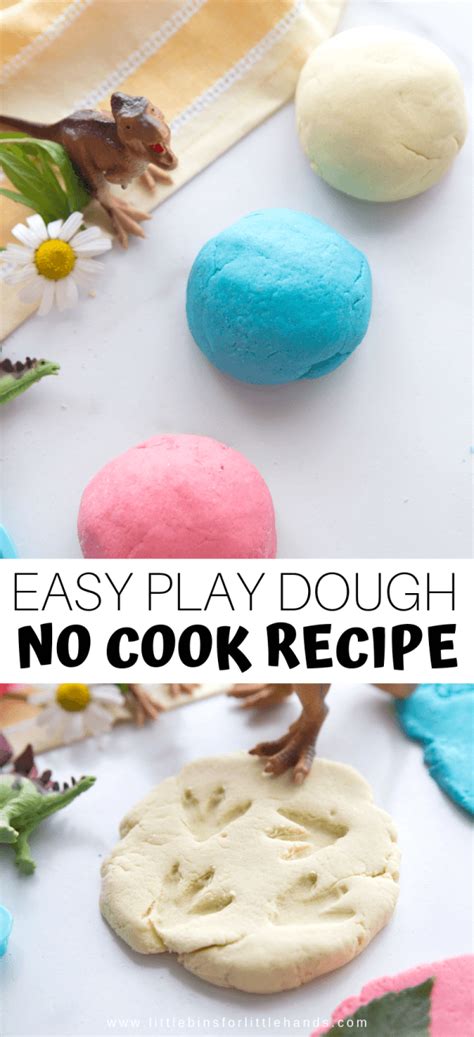 The Easiest No Cook Playdough Recipe Artofit