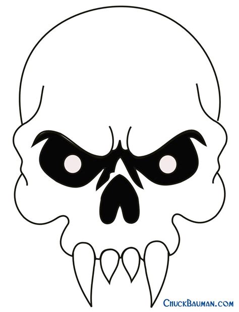 Skulls Drawing Skull Stencil Easy Skull Drawings