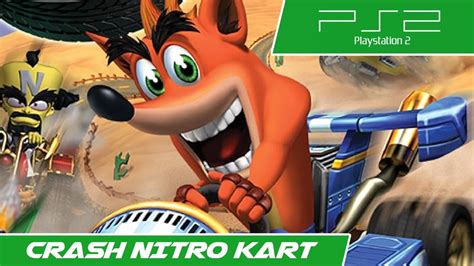 Crash Nitro Kart 2003 First Level Ps2 Gameplay Youtube