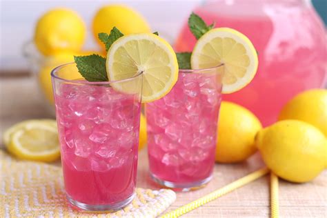 hot pink lemonade recipe natural pink