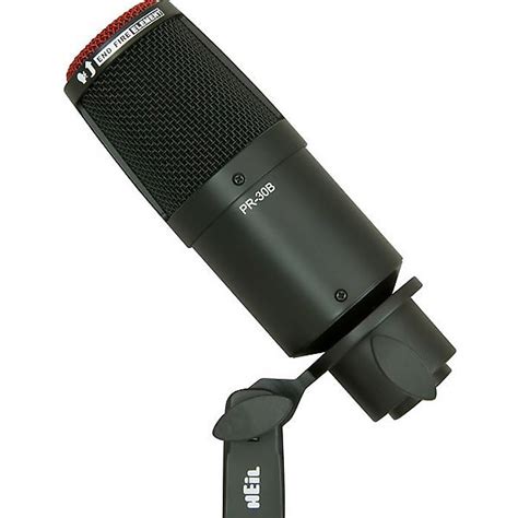 Heil Sound Heil Shock Mounted Dynamic Microphone Black Pr30 B Reverb