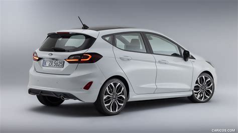 2022 Ford Fiesta St Line Rear Three Quarter Caricos