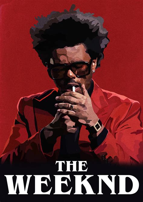 Wall Hangings The Weeknd Poster Home And Living Home Decor Pe