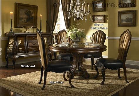 We complete each glass top dining room set with complementary chairs, offering seamless collections with exquisite modern, transitional or traditional looks. Palace Gates Round Glass Top Dining Table Set