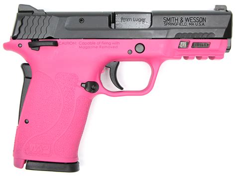 Smith And Wesson Mandp 20 Shield Ez Pink Passion Edition 9mm Pistol