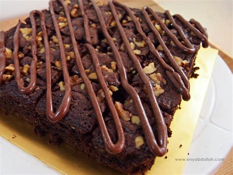 Bahan b 200 g pisang lecek 60 g gula perang ~ kurangkan. Resepi Kek Coklat Brownies Kedut - Surasmi A