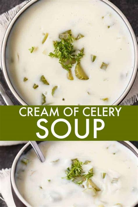 Cream Of Celery Soup Simply Stacie