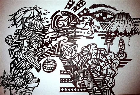 The artist's imagination may be in the form of picturing, thinking or feeling what the proposed work of art will be about. Self Expression Drawing by Zephaniah Dacanay