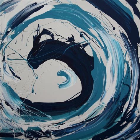 Wave Series Intensity By Annette Spinks