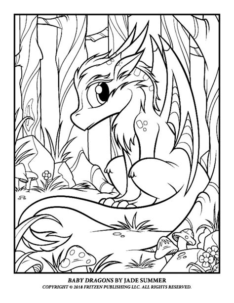 Cute Dragon Coloring Pages for Kids | Dragon coloring page, Cute